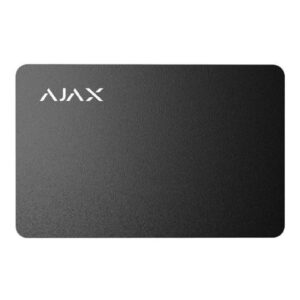 Ajax Pass. Tarjeta DESFire® compatible con KeyPad Plus. Color negro. Pack de 10ud