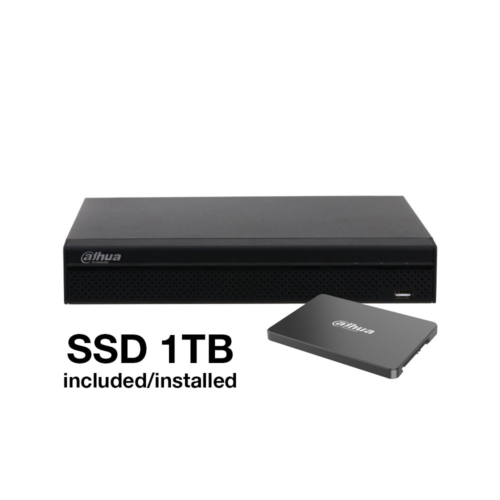DHI-NVR4104HS-P-4KS3-1×960G/SSD