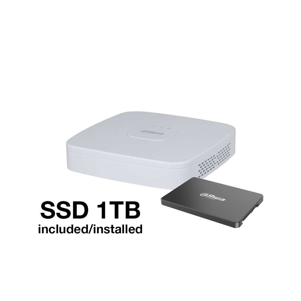 DH-XVR5104C-4KL-I3-1×1T/SSD