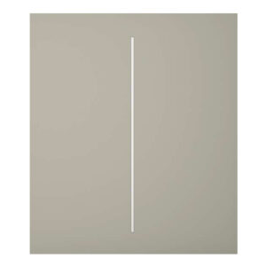 Ajax LightSwitch CenterButton 2-gang. Plusador Central Doble. Color Oliva