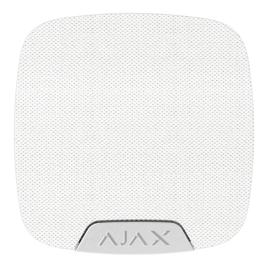 Ajax Superior HomeSiren Jeweller. Sirena interior inalámbrica 105 db. Color blanco