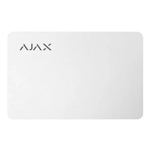Ajax Pass. Tarjeta DESFire® compatible con KeyPad Plus. Color blanco. Pack de 10ud