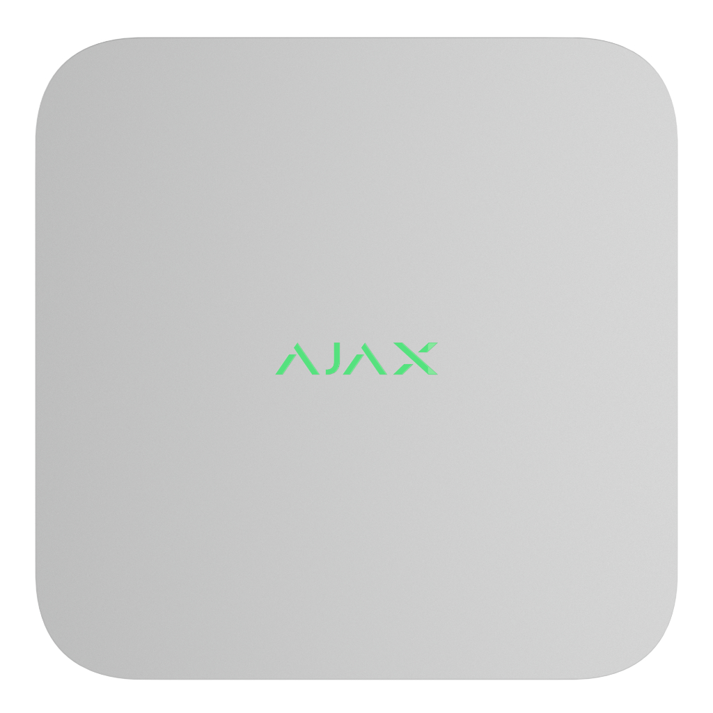 Ajax NVR DC (16ch) 12V. Color Blanco - Imagen 2