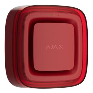 Ajax EN54 FireProtect Sounder/VAD Jeweller. Indicador Acustico y Visual de alarma. Color Rojo