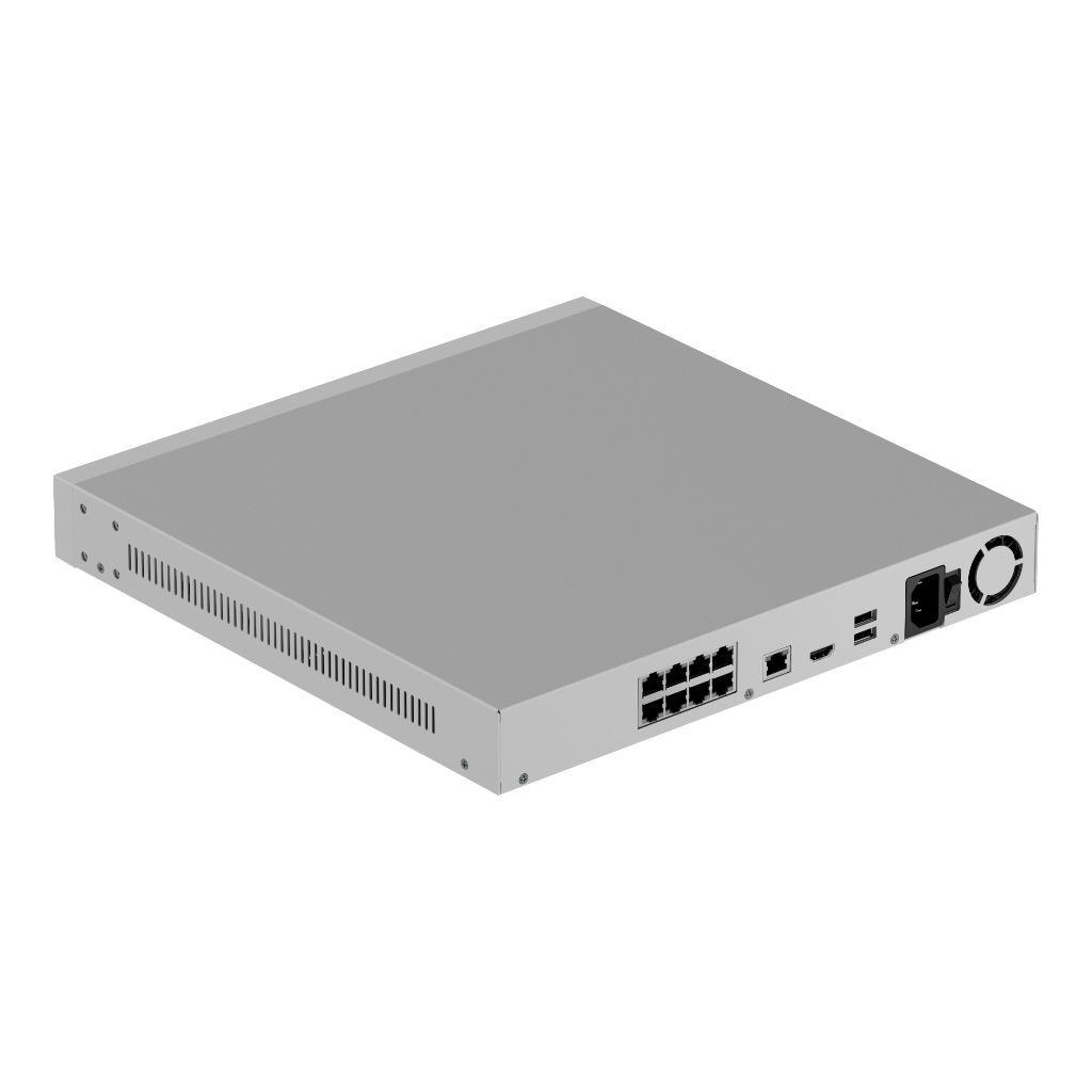 Ajax Superior NVR H2DAI8PAC (8ch). 8 PoE. Color Blanco - Imagen 2