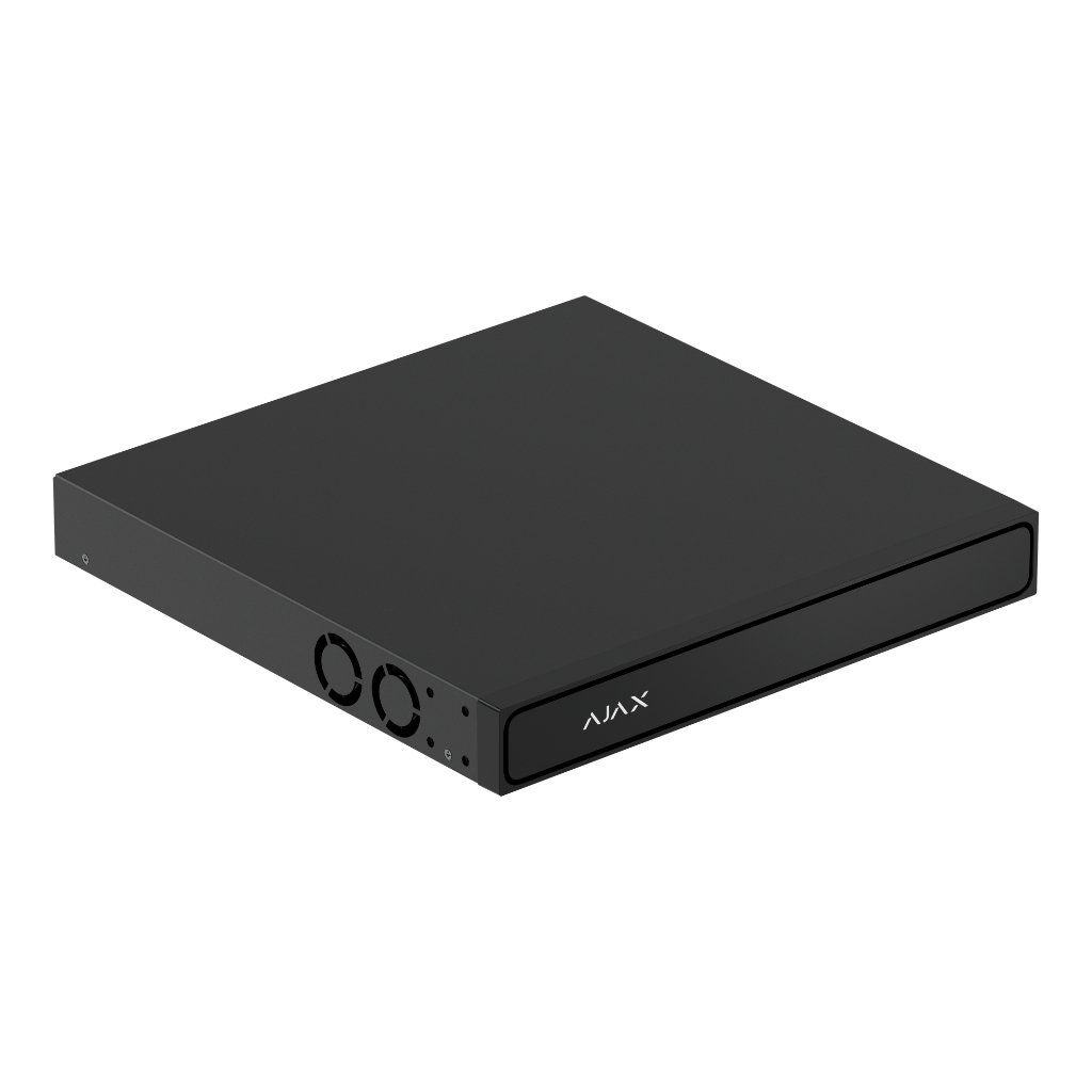 Ajax Superior NVR H2DAI8PAC (16ch). 8 PoE. Color Negro