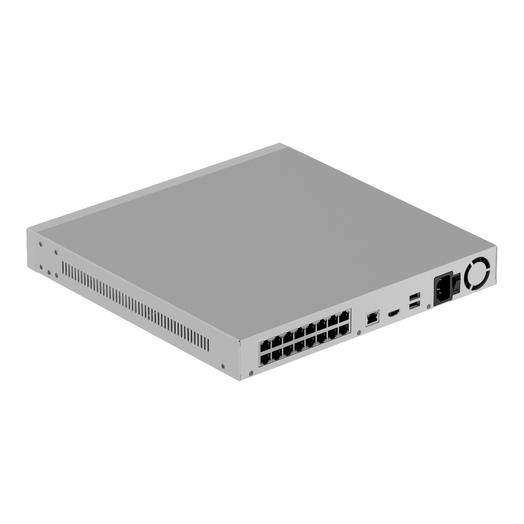 Ajax Superior NVR H2DAI16PAC (32ch). 16 PoE. Color Blanco - Imagen 2